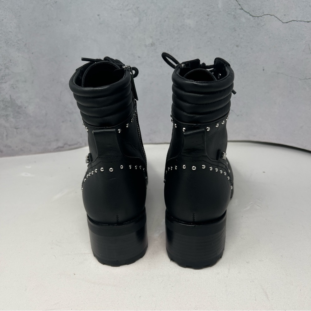 ❤️Michael Kors Dallas Black Studded Women's Boots.  Mint condition. - Picture 10 of 11